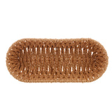 Cesta Retangular Papel e Metal 28cm - Ela Decora