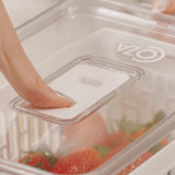 Cesto Organizador de Geladeira Empilhável Dry 3,2 Litros - Ela Decora