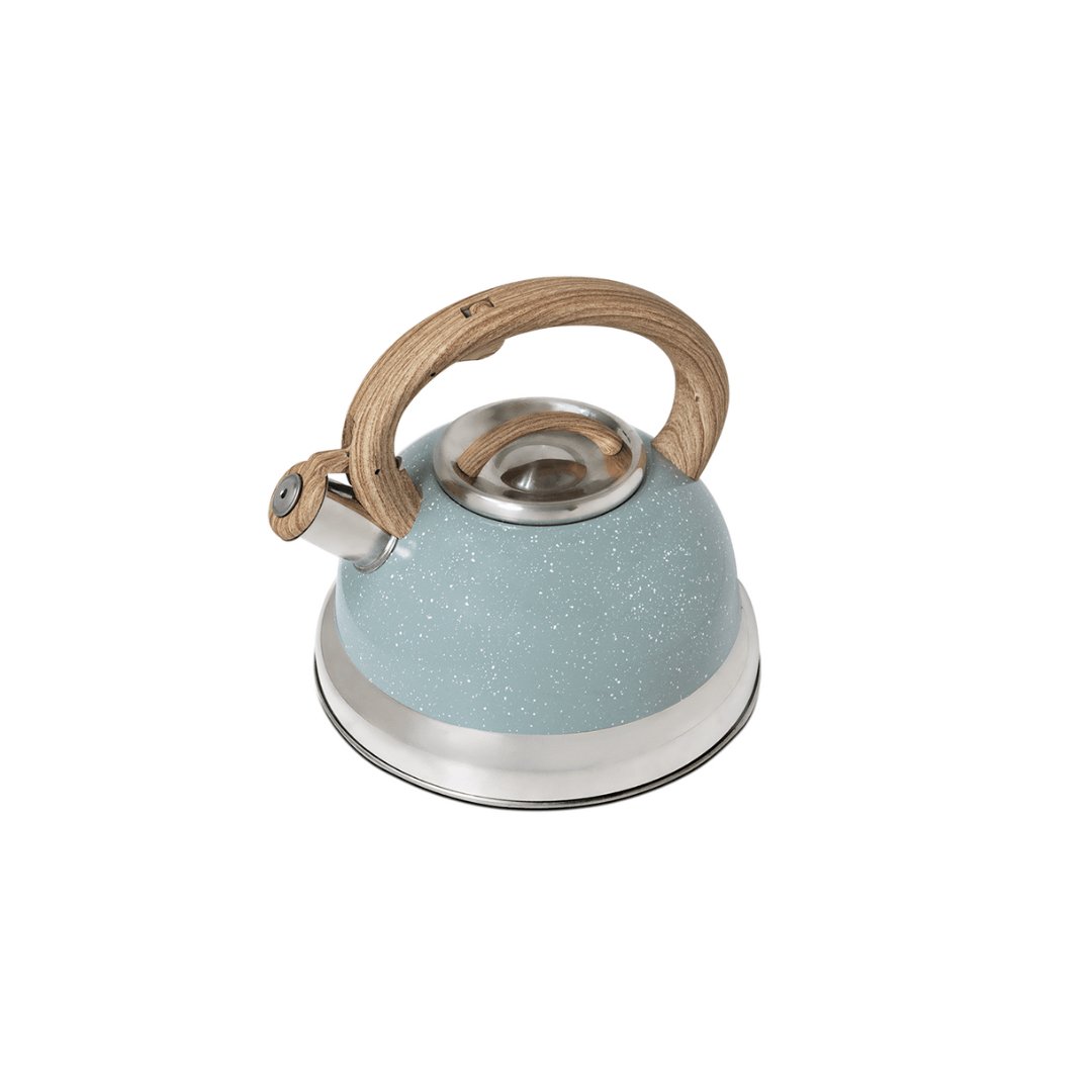 Chaleira com Apito de Alumínio Roma Verde 2,7 Litros - Ela Decora