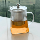 Chaleira de Vidro Borossilicato 550ml - Ela Decora