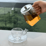 Chaleira de Vidro Borossilicato 550ml - Ela Decora