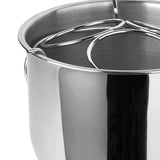 Champanheira Aço Inox com Base Coletora Aros 6 Litros - Ela Decora