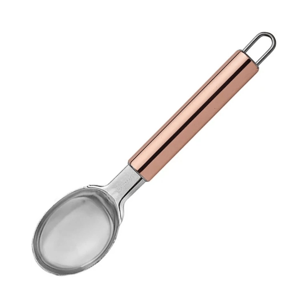 Colher para Sorvete Aço Inox Rose Gold 20cm - Ela Decora