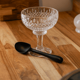 Colher para Sorvete Cabo Antiderrapante Chef Pro Preto 17cm