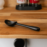 Colher para Sorvete Cabo Antiderrapante Chef Pro Preto 17cm