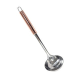 Concha Para Molho Cozinha Aço Inox Rose Gold Cook Style - 29 cm - Ela Decora