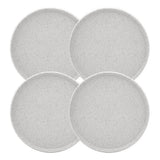 Conjunto 4 Pratos Baunilha 22,5cm - Ela Decora