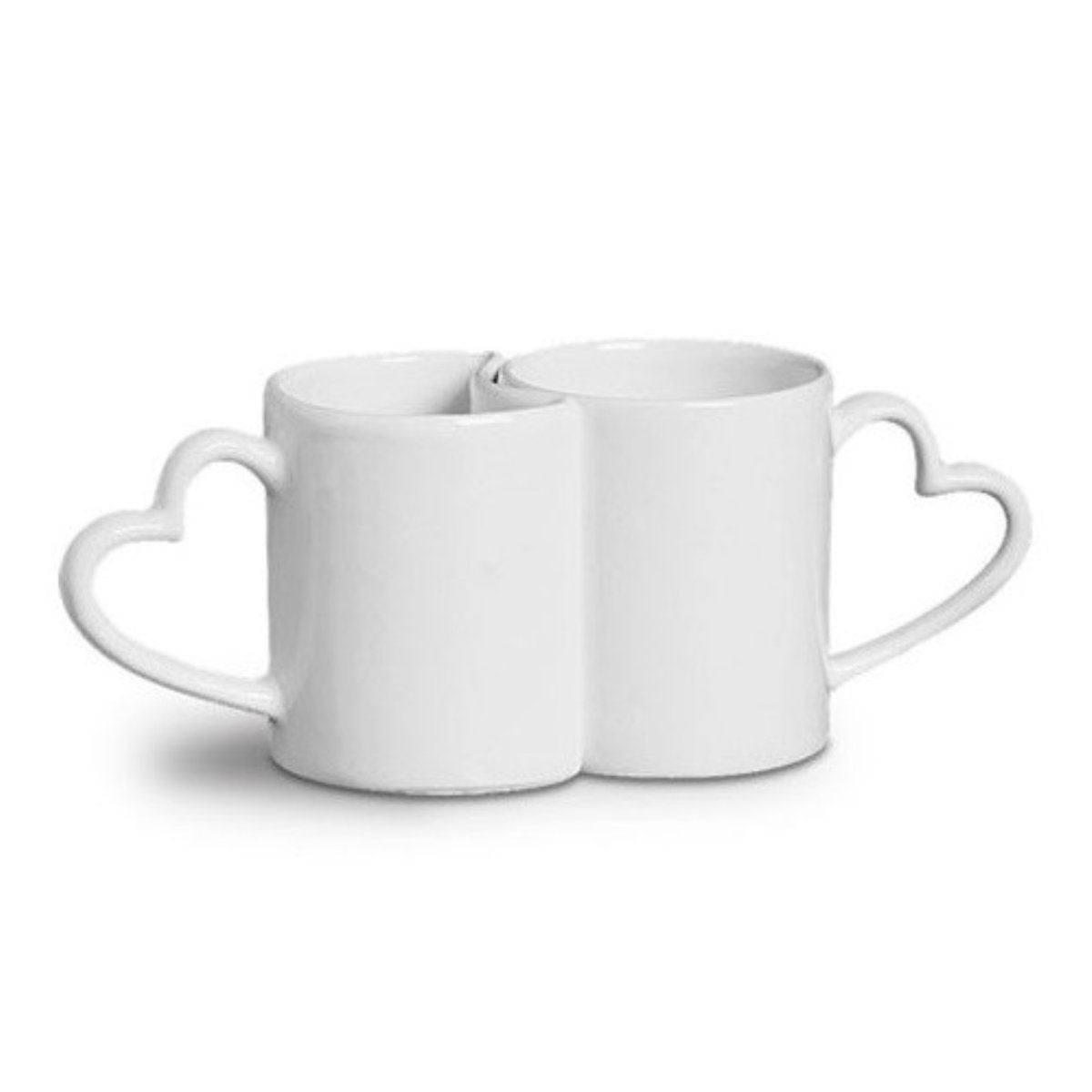 Conjunto Canecas Love Branca 2 Peças - Ela Decora