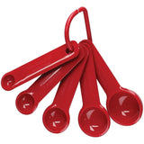 Conjunto Colheres de Medidas Vermelha 5 peças KitchenAid - Ela Decora