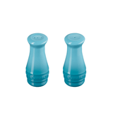 Conjunto Saleiro e Pimenteiro Azul Caribe 110ml Le Creuset - Ela Decora