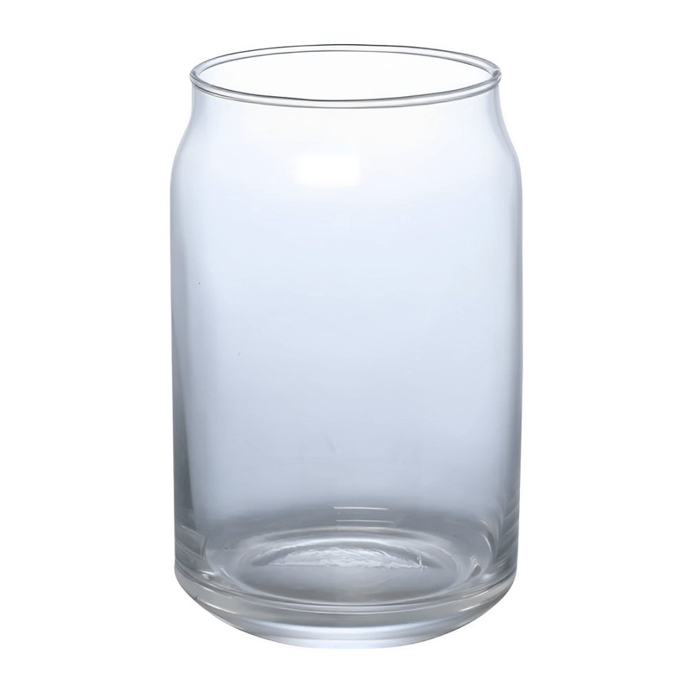 Copo de Vidro Estilo Lata Freez 420ml - Ela Decora