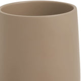 Copo em Cimento Porta Escova Cachepot Cinza 10,5cm - Ela Decora