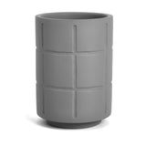 Copo Multiuso Porta Escova Cinza 11,5cm - Ela Decora