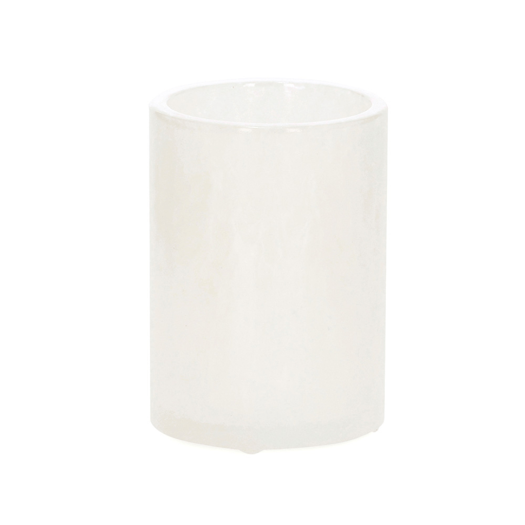 Copo Multiuso Porta Objetos em Polirresina Branco 9,5cm - Ela Decora