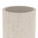 Copo Multiuso Porta Objetos em Polirresina Cinza 10,5cm - Ela Decora