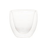 Copo para Café Coração Parede Dupla em Vidro Borossilicato 80ml - Ela Decora