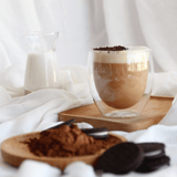 Copo para Café Parede Dupla em Vidro Borossilicato Transparente 70ml - Ela Decora