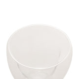 Copo para Chá Coração Parede Dupla em Vidro Borossilicato 230ml - Ela Decora