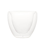 Copo para Chá Coração Parede Dupla em Vidro Borossilicato 230ml - Ela Decora