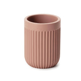 Copo Porta Escova Cimento Rosa 10cm - Ela Decora