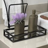 Copo Porta Escova Cimento Verde Militar 11cm - Ela Decora