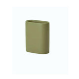 Copo Porta Escova Cimento Verde Militar 11cm - Ela Decora