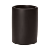 Copo Porta Escova de Dente Cimento Preto - Ela Decora