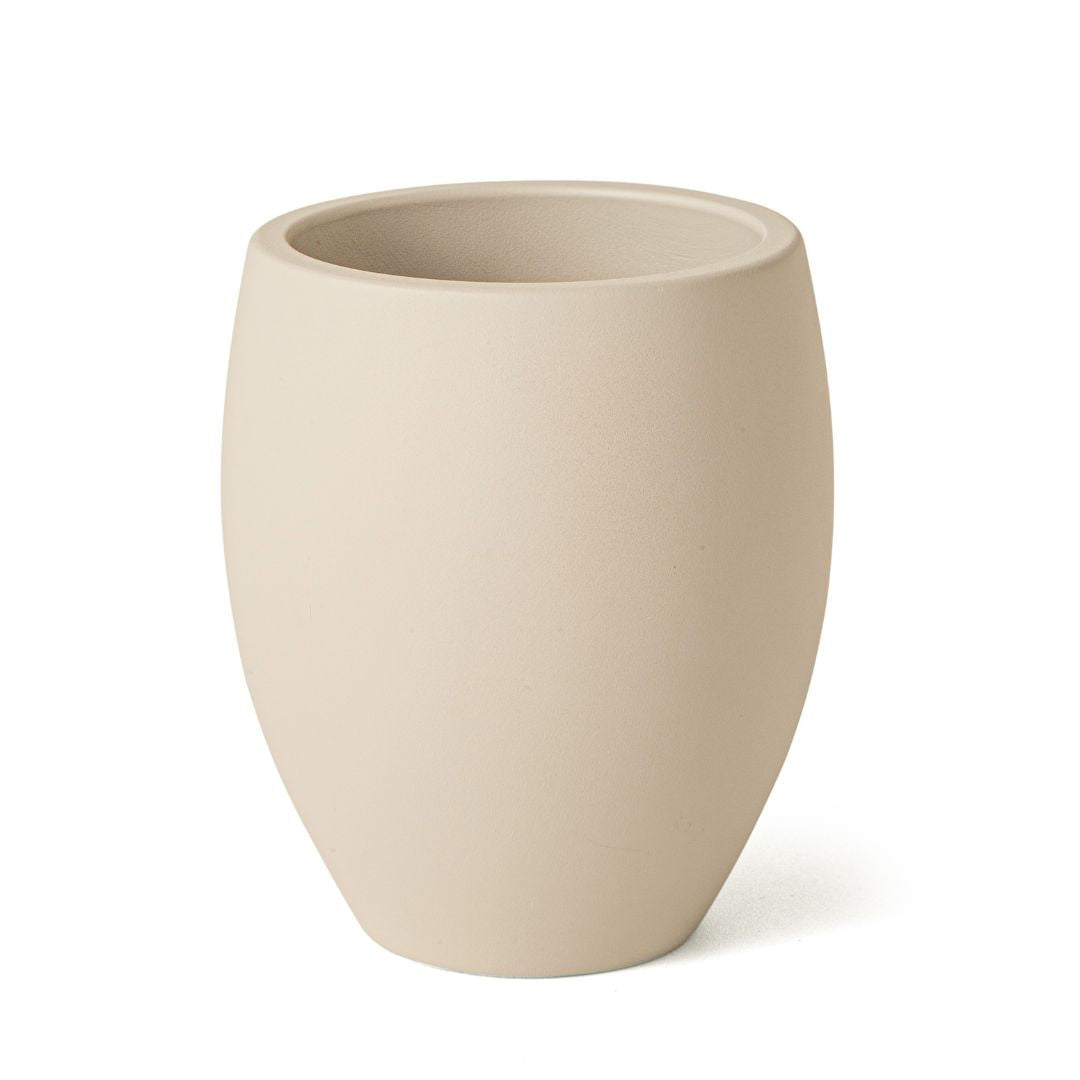 Copo Porta Escova Multiuso em Cimento 10,5cm - Ela Decora