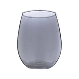 Copo Vidro Fume Ônix 540 ml - Ela Decora