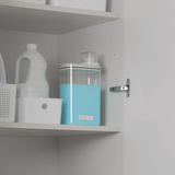 Pote Hermético Dispenser Flow Branco 2,3 Litros