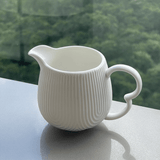 Cremeira de Cerâmica Oasis Branca 350ml - Ela Decora