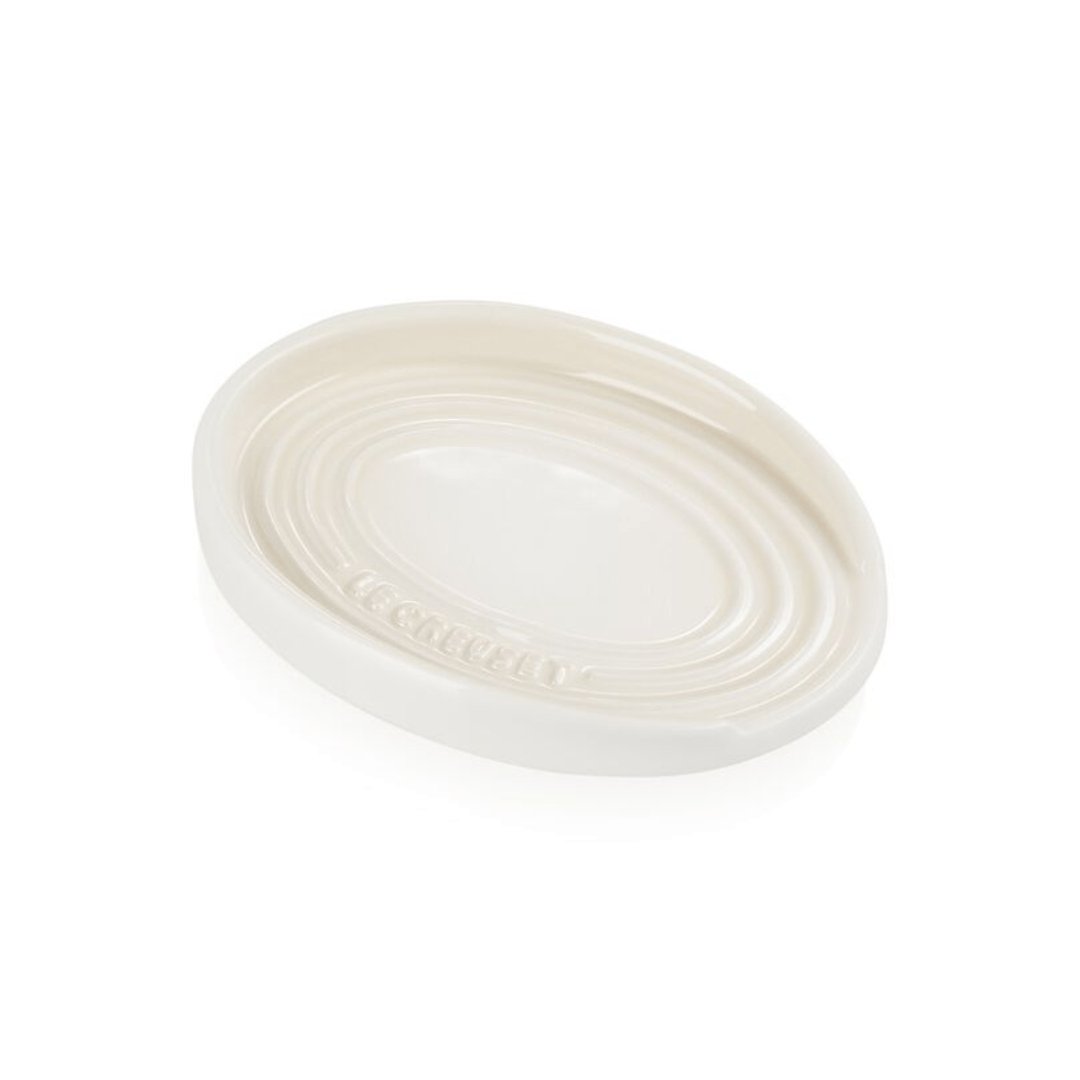 Descanso Oval para Colher Meringue Le Creuset - Ela Decora