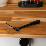 Descascador de Legumes Cabo Antiderrapante Chef Pro Preto 18cm