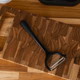 Descascador de Legumes Cabo Antiderrapante Chef Pro Preto 18cm