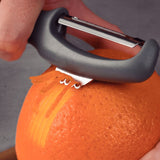 Descascador Aço Inox Verano com Fio Microsserrilhado Cinza Tramontina - Ela Decora