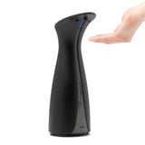Dispenser Porta Detergente Automático com Sensor Preto e Cinza Otto - 250ml - Ela Decora