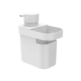 Dispenser Porta Detergente e Organizador de Pia Trium Branco 650 Ml - Ela Decora