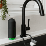 Dispenser Porta Detergente Penguin Preto 355ml - Ela Decora