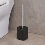 Suporte Escova Sanitária Dual Preto 38cm