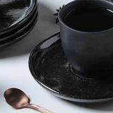 Jogo 6 Xicaras de Café com Pires Orgânico Eclipse 120ml