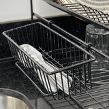 Escorredor De Louças Duplo 16 Pratos Aço Ônix - Ela Decora