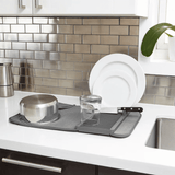 Escorredor de Louças Udry Mini Cinza - Ela Decora