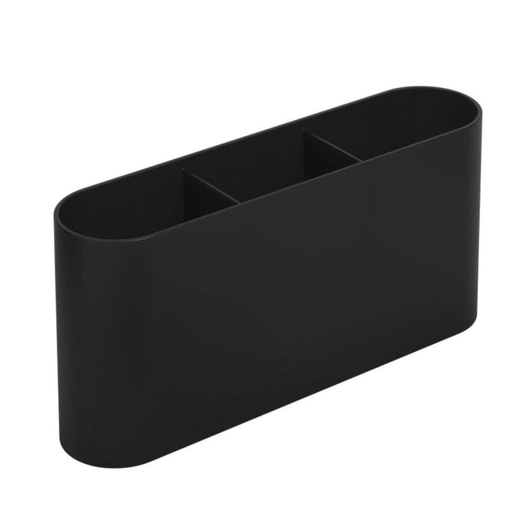 Escorredor de Talheres Flat Preto - Ela Decora