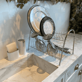 Escorredor Max Duplo Cromado Fosco - Ela Decora