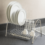 Escorredor Max Duplo Cromado Fosco