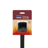 Escova para Churrasco em Aço Inox Preta 44cm - Ela Decora