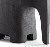 Escultura Elefante em Poliresina Preto 12 cm - Ela Decora