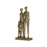 Escultura Familia em Polirresina 30cm - Ela Decora