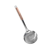 Escumadeira Cozinha Aço Inox Rose Gold Cook Style - 32 cm - Ela Decora
