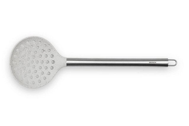 Escumadeira Duo Vanilla 34,5cm - Ela Decora